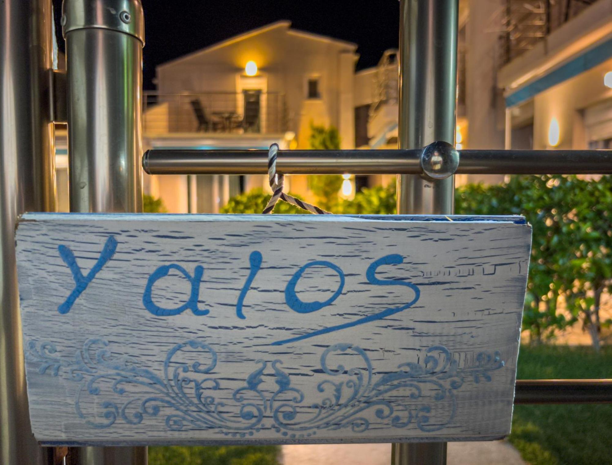 Yalos Beach Maisonettes Skala Sotiros Buitenkant foto