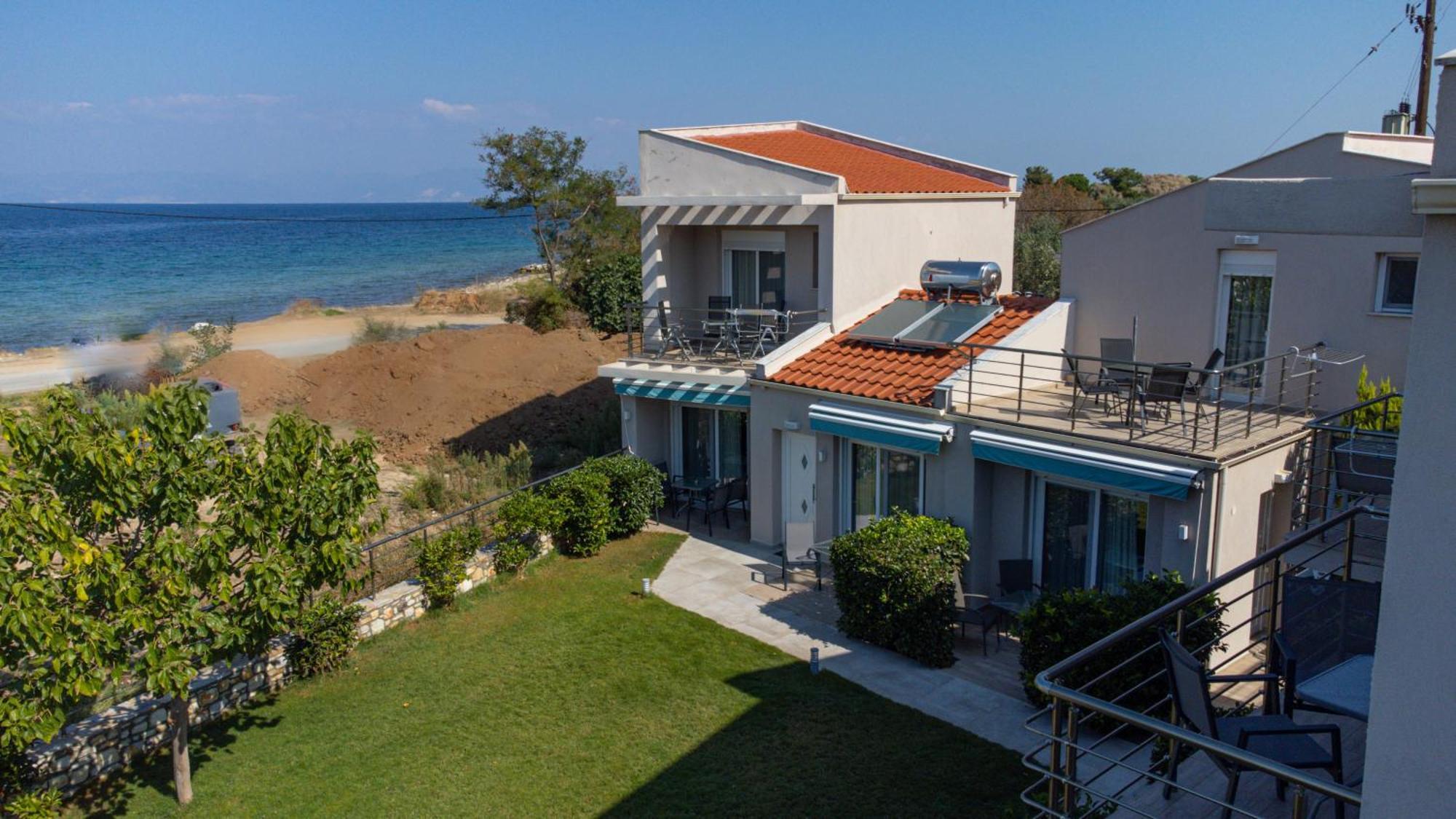Yalos Beach Maisonettes Skala Sotiros Buitenkant foto