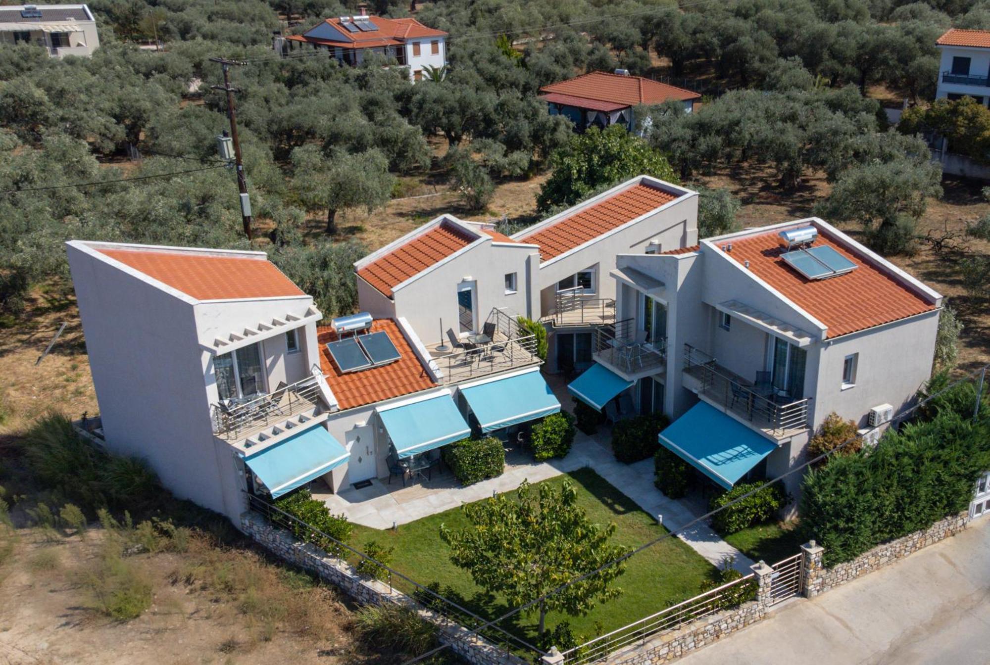 Yalos Beach Maisonettes Skala Sotiros Buitenkant foto