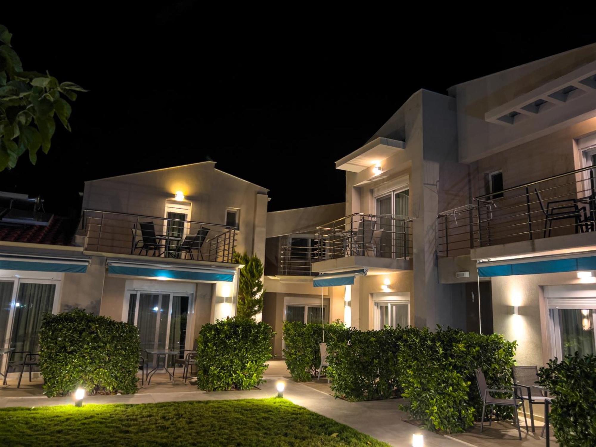 Yalos Beach Maisonettes Skala Sotiros Buitenkant foto