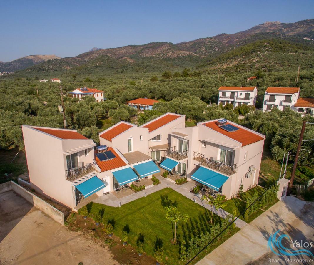 Yalos Beach Maisonettes Skala Sotiros Buitenkant foto
