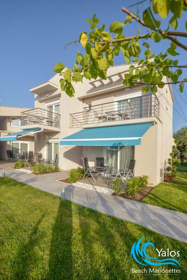 Yalos Beach Maisonettes Skala Sotiros Buitenkant foto