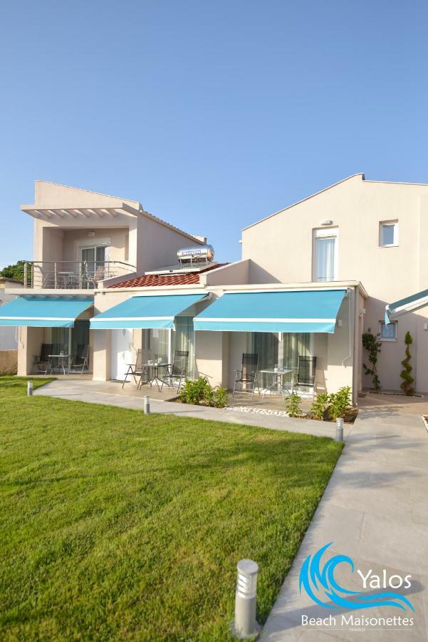 Yalos Beach Maisonettes Skala Sotiros Buitenkant foto