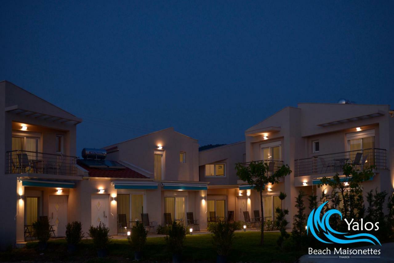 Yalos Beach Maisonettes Skala Sotiros Buitenkant foto