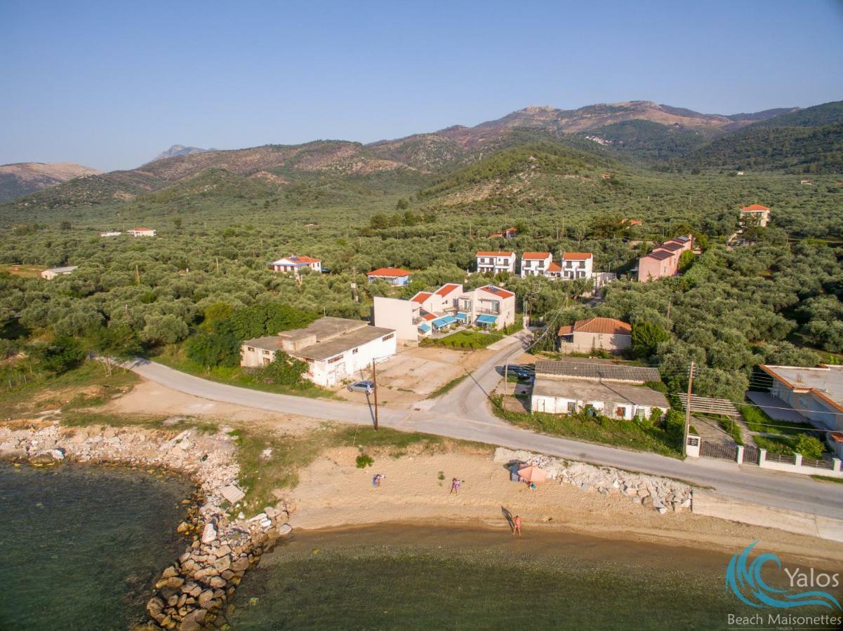 Yalos Beach Maisonettes Skala Sotiros Buitenkant foto