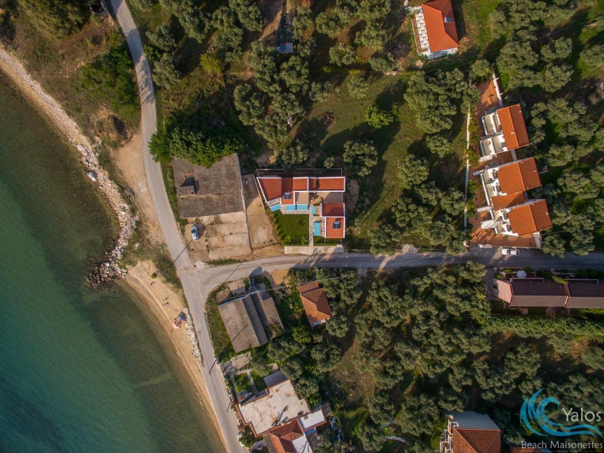 Yalos Beach Maisonettes Skala Sotiros Buitenkant foto