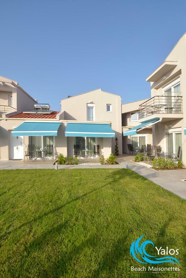 Yalos Beach Maisonettes Skala Sotiros Buitenkant foto